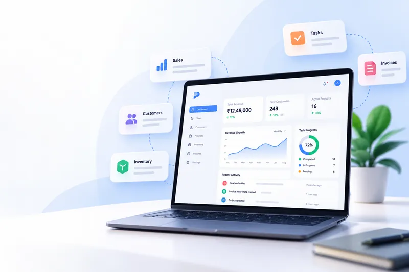 Custom software development solution